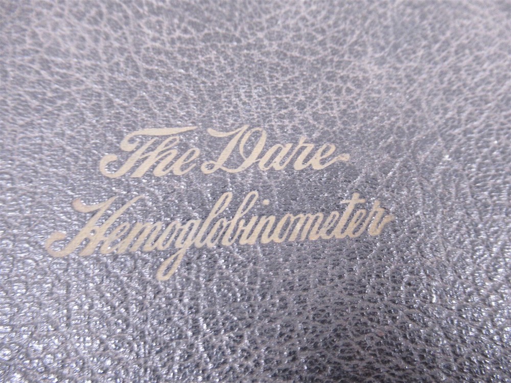 Vintage The Dare Hemoglobinometer Rieker Instruments with Case