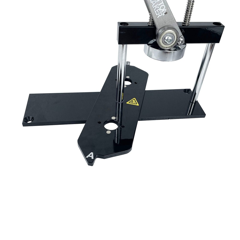 Pro N4 Button Maker Rack Badge Maker Rack Press Body Frame DIY Molds Tool