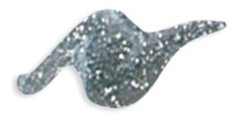 Tulip Dimensional Fabric Paint 1.25oz Glitter - Silver