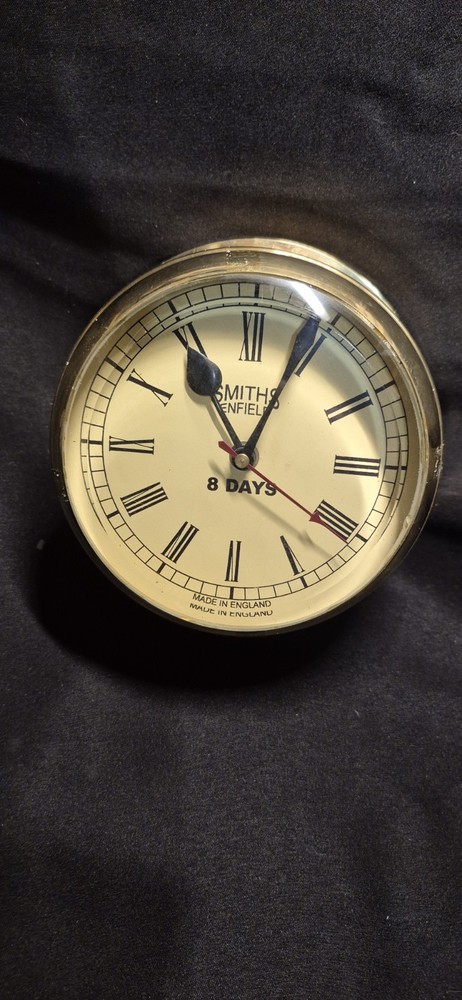 Smith Enfield 8 Day Ships Porthole Clock