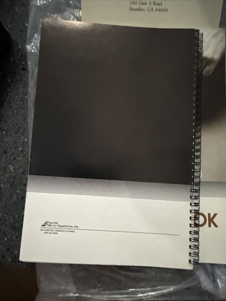 VTG Gemini Model 2000 Programmer Dissolver Pacific Micro Systems w 2 Manuals