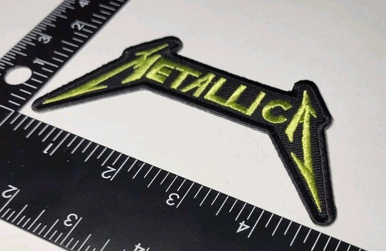 Metallica patch Metallic Band Patch Iron On Sew On Patch High Quality Patch