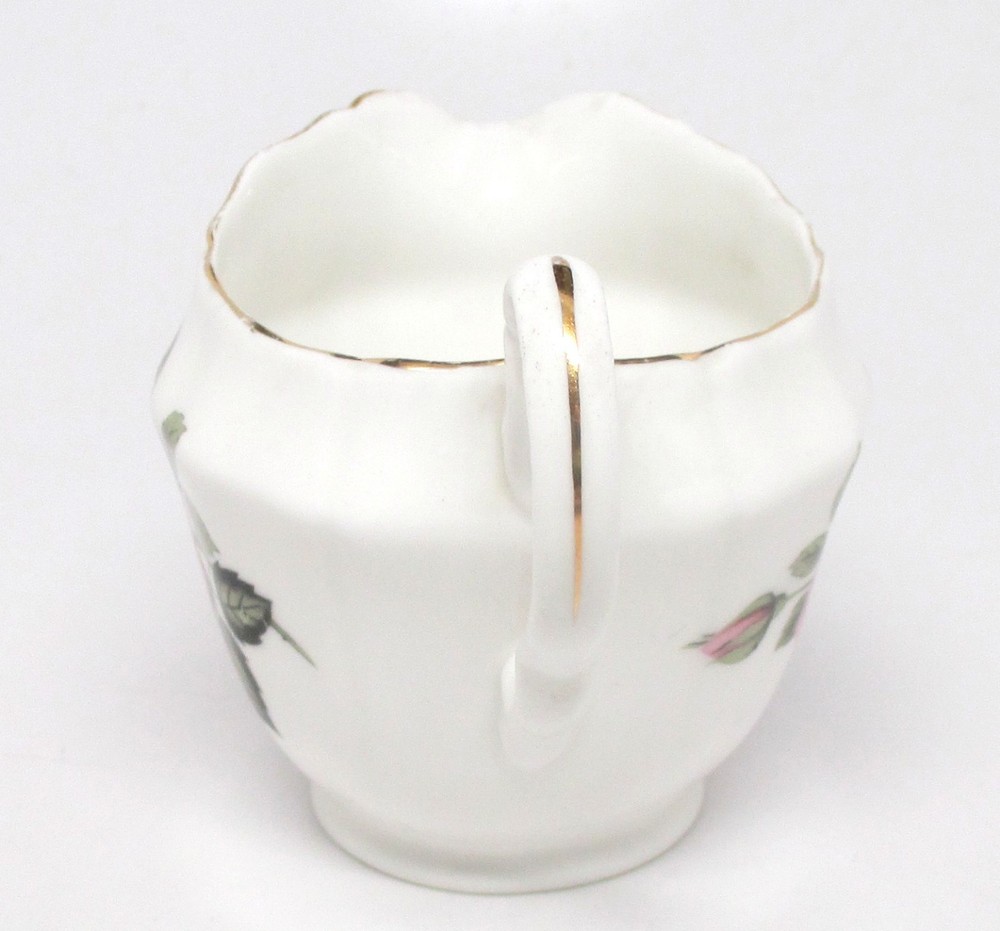 Adderley Single Pink Rose Mini Creamer Fine Bone China England