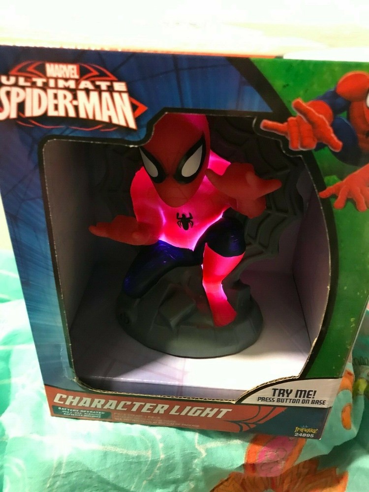 NEW ~ IMPERIAL ~ MARVEL ULTIMATE SPIDER-MAN ~ CHARACTER LIGHT ~ AGE 3+