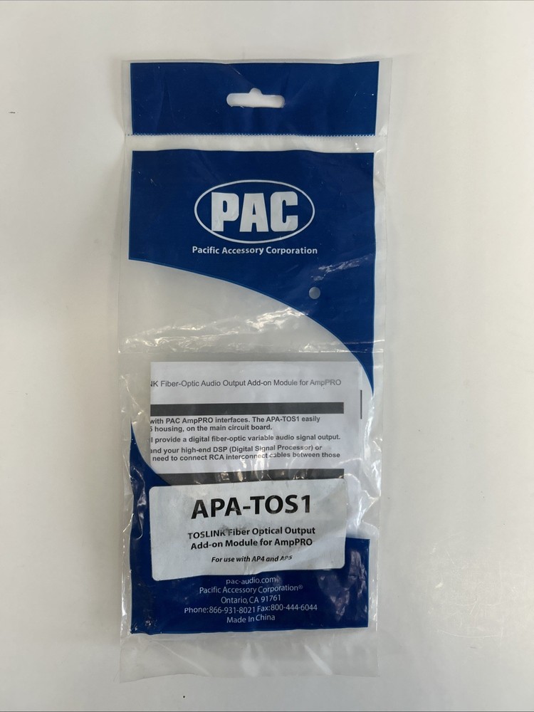 PAC Audio APA-TOS1