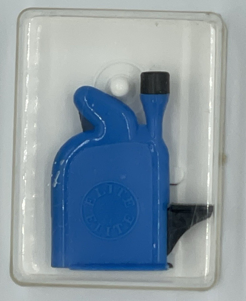 Vintage Elite Blue AUTOMATIC NEEDLE THREADER  Ditta Martinelli Italy  Orig. Box