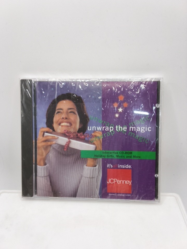 JCPenney Unwrap The Magic Interactive CD-ROM 2000 Unopened SEALED