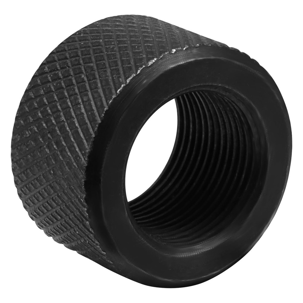 Seimneire 2 Pack Black Thread Protector, Steel Crush Washer 2