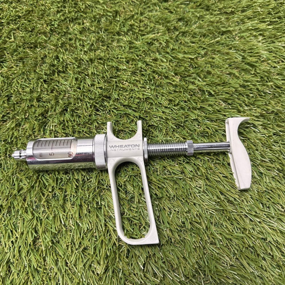 Socorex Wheaton Instruments 10ml Syringe Luer Lock-9310 Read