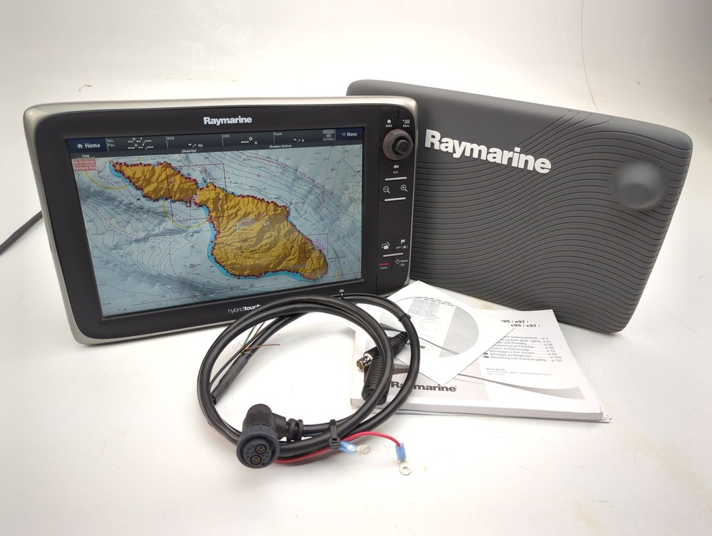 Raymarine e127 E70024 HybridTouch 12" GPS Fishfinder Chartplotter MFD
