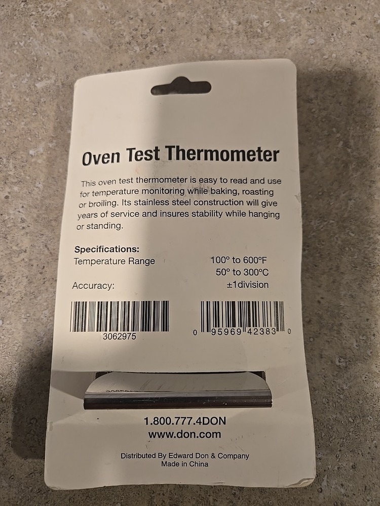 Don Oven Thermometer
