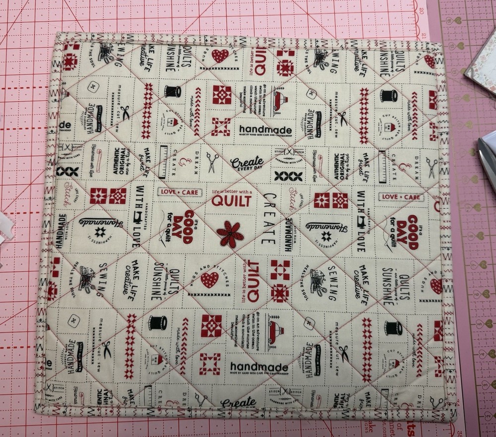 Threads By Sweetwater Patchwork Handmade Project Bag