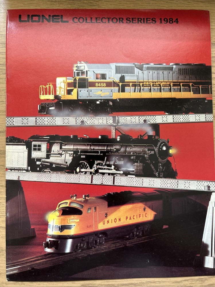 1984 LIONEL TRAIN COLLECTOR SERIES CATALOG