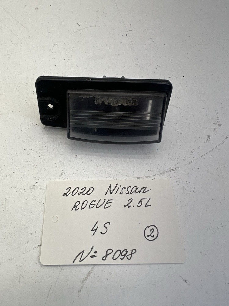 2014-2020 Nissan Rogue 2.5L License Plate  Light OEM.