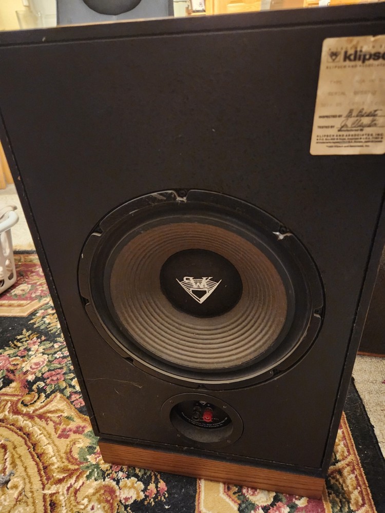 Klipsch Kg4 L&r Pair Great Condition-TESTED WORKING
