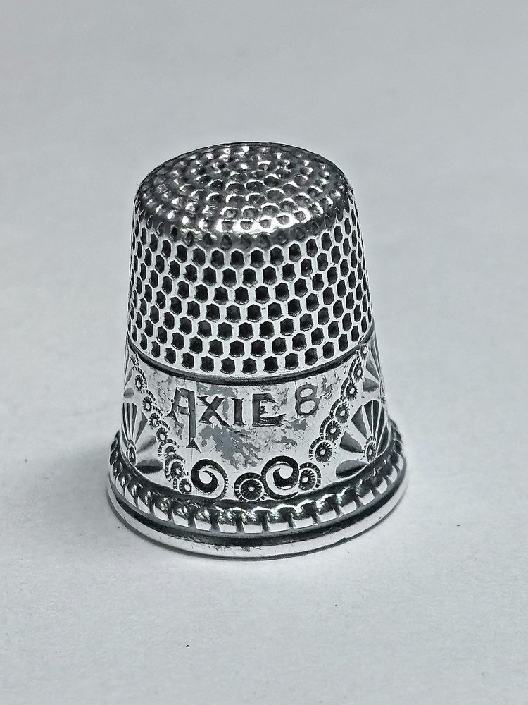 Vintage Sterling Silver Thimble 5.4g