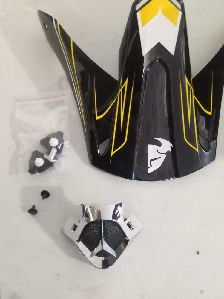 Thor Visor Kit 01320325 Black Yellow