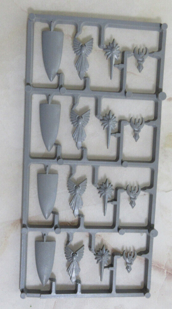 Warhammer Bretonnian Empire Classic Elves Shields Sprue