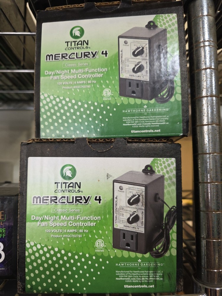 Titan Controls Mercury 4: Multi Function Fan Speed Controller