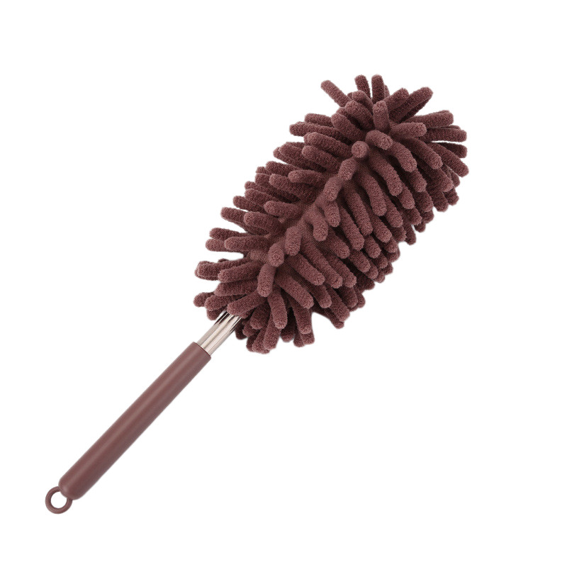 2 PCS Car Interior Duster with Extension Pole, Microfiber Duster with Bendable