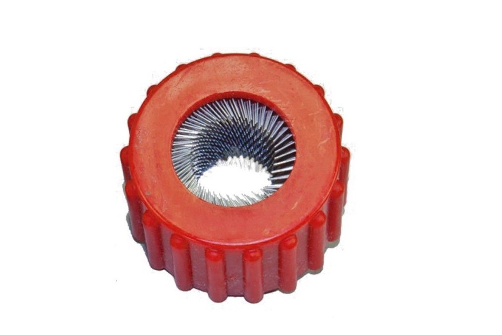 Muzzleloader Breech Plug Cleaning Tool, Round Bristle Brush For Breech Plug