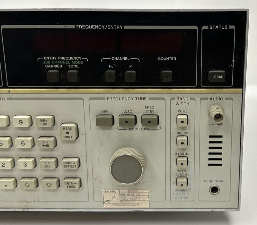 Hewlett Packard 3586B Selective Level Meter