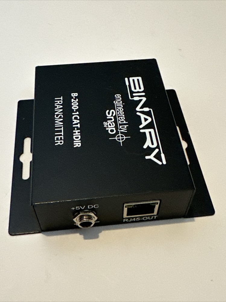 Binary B-200-1CAT-HDIR Transmitter Only Engineered by Snap AV 91423