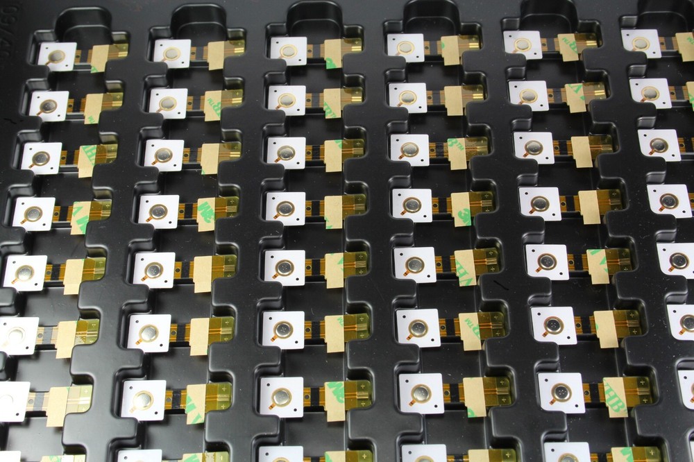10pcs Multek Flat Dome Pressure Sensitive Switch, SPST