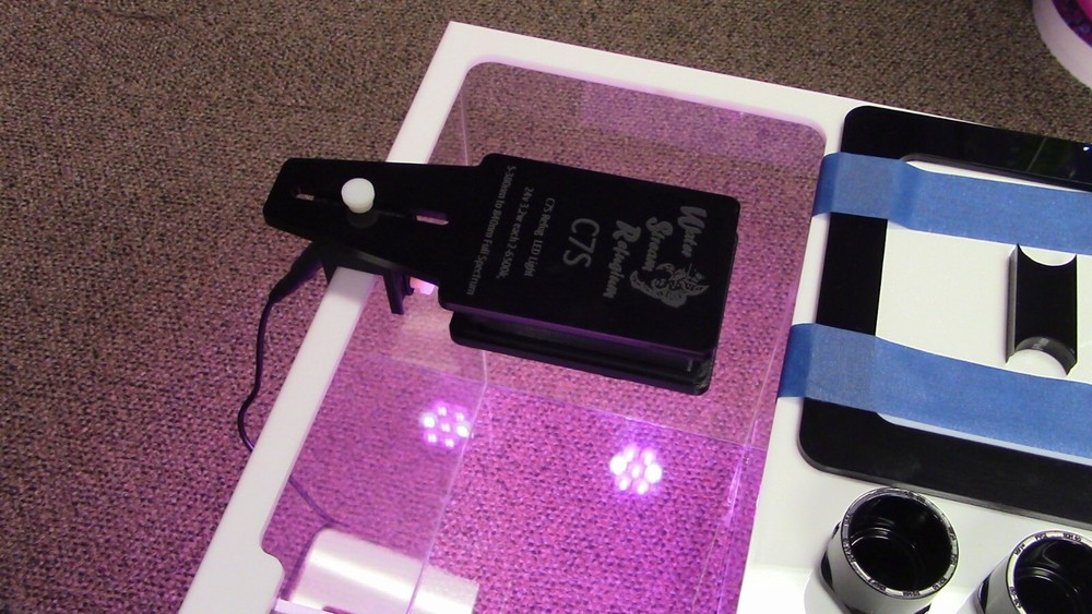 Refugium light CHAETO C7s Refug LED Light Black