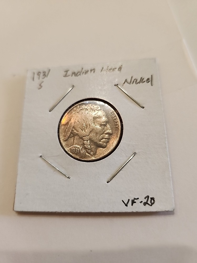 1931 S Buffalo Head Nickel