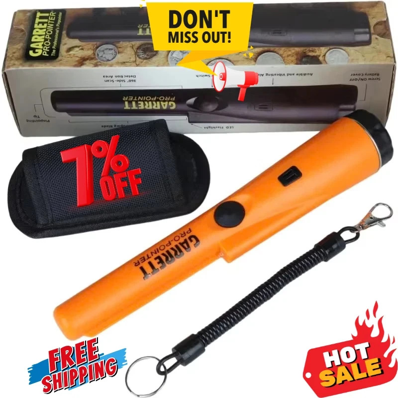 Garrett Pro Pointer Pinpointer Handheld Metal Detector Waterproof Digger Edge Ki