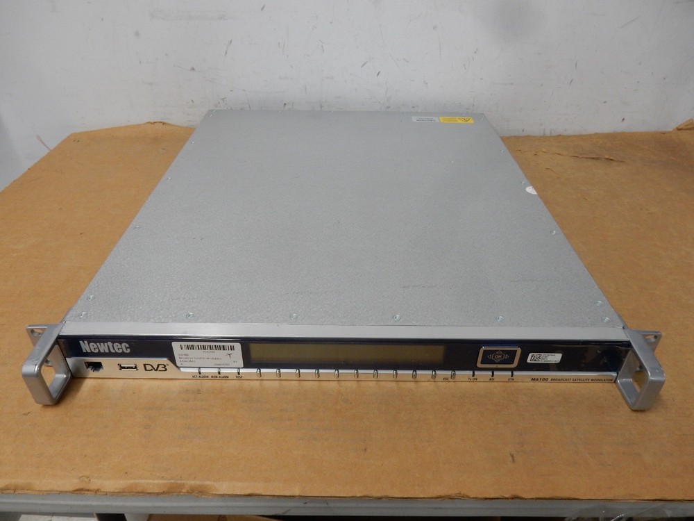 NEWTEC M6100 Broadcast Satellite Modulator - Unit Only