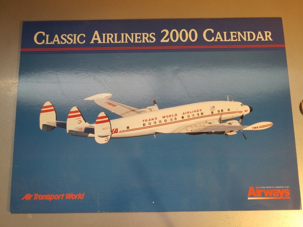 2000 CLASSIC AIRLINERS CALENDAR