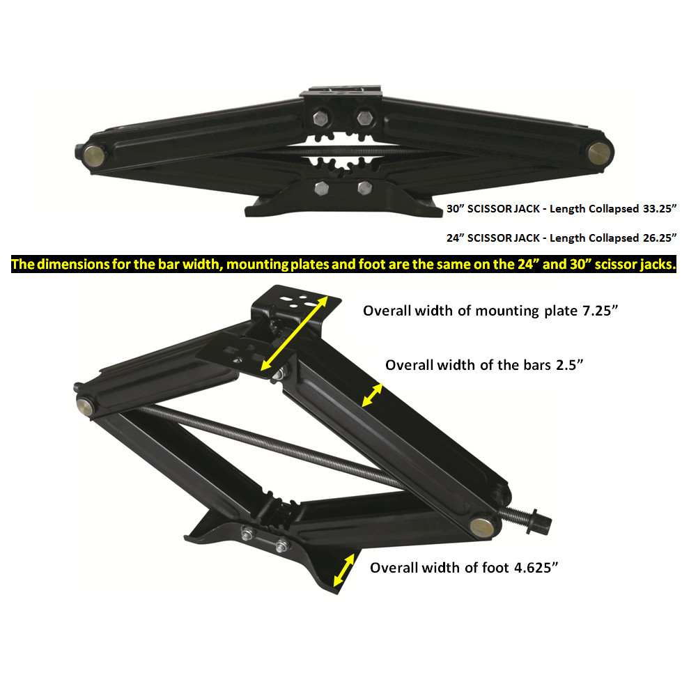 Ultra-Fab Products 48-979002 TRAILER JACKS