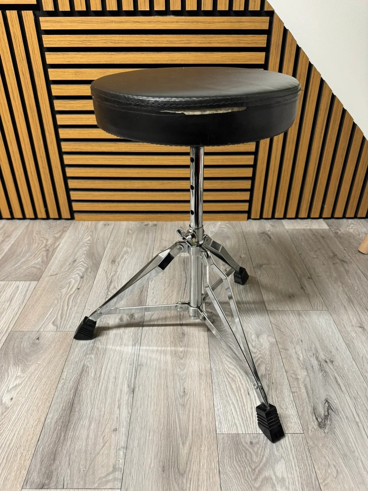 Drum Stool Throne / Height Adjustable / Double Braced #VS23