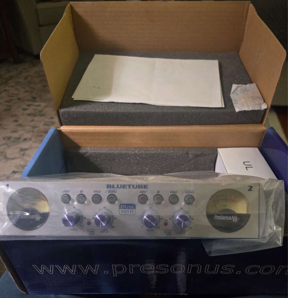 Bluetube two channel preamp - new from 2006