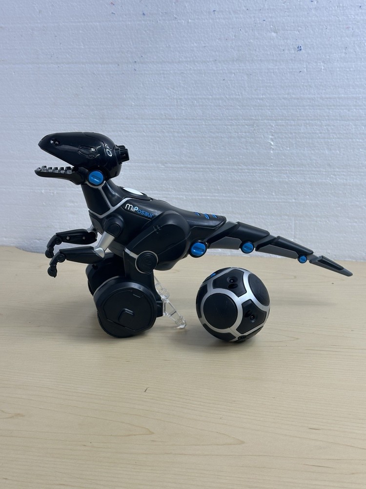 WowWee MiPosaur Robotic Toy with Track Ball Electronic Pet Dinosaur Interactive