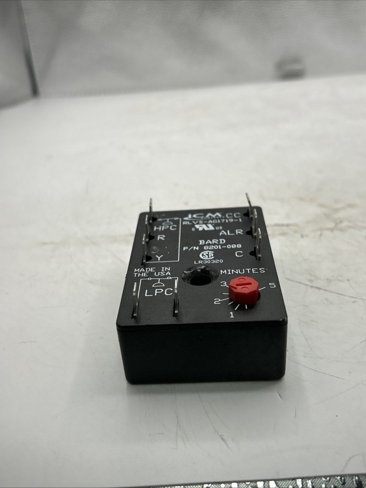 Bard 8201-088 Compressor Control Module Time Delay ICM RLVS-AG1719-1