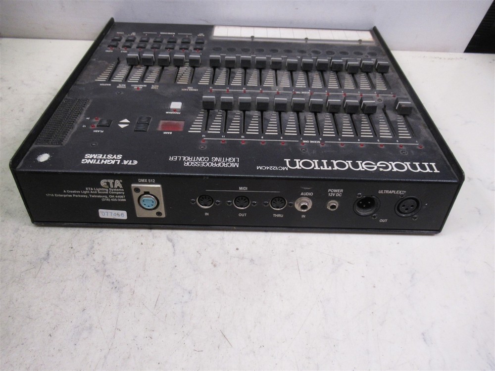 ETA Lighting DMX Imagenation MC1224CM Microprocessor Analog Lighting Controller