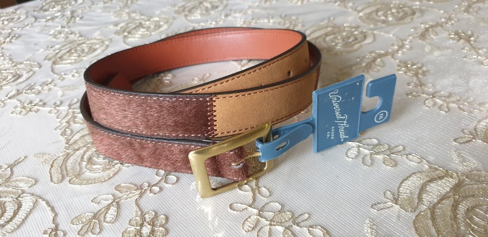 Women’s Belt Patchwork - UNIVERSAL THREAD - Brown / Choose Size
