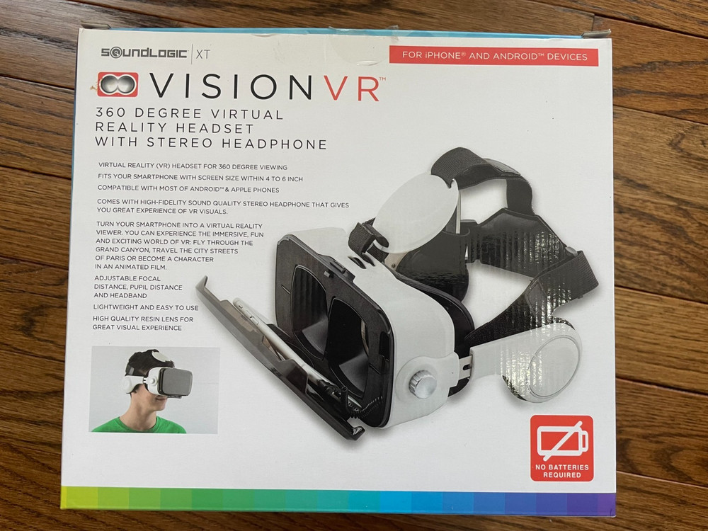 Soundlogic XT Vision VR Headset--Used