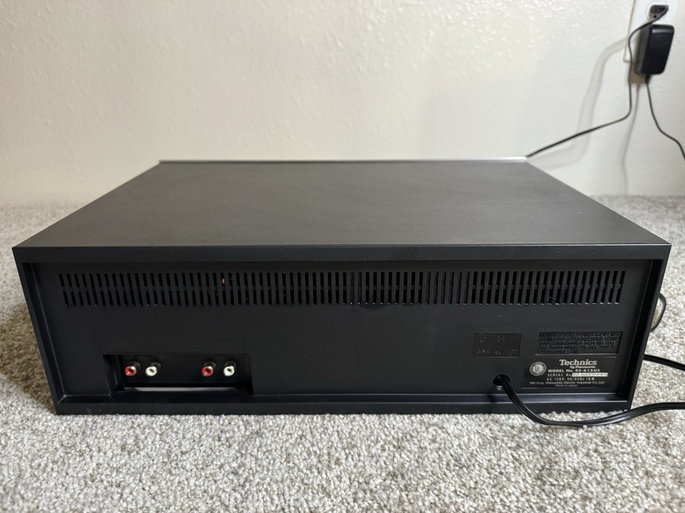 Technics RS-615US Cassette Deck – Vintage — Cleaned & Serviced — Excellent