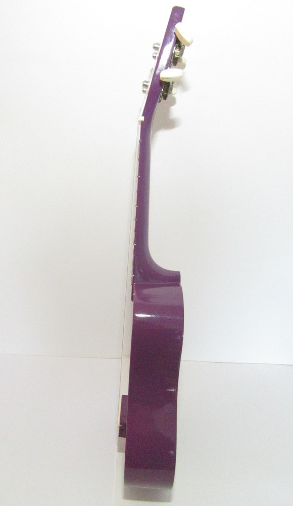 UKULELE TIGER PURPLE MUSICAL INSTRUMENT UKE 7 - PP 4 STRING BEGINNERS