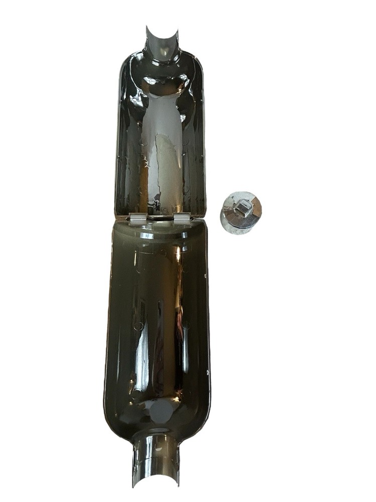 Absolute Vodke Disco Mirror Bottle Case Silver Empty Limited Edition Bar Decor