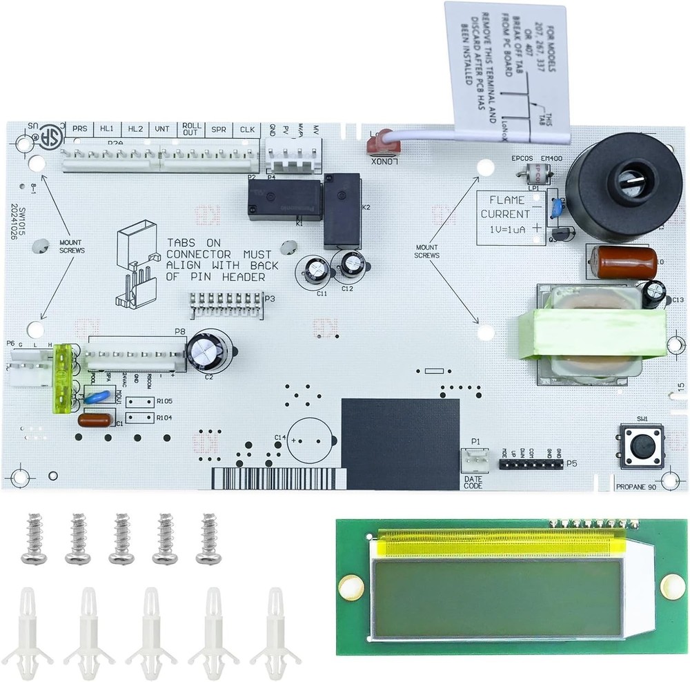 013464F PC Board Control & 013640F LCD Display Pool Replacement for Raypak