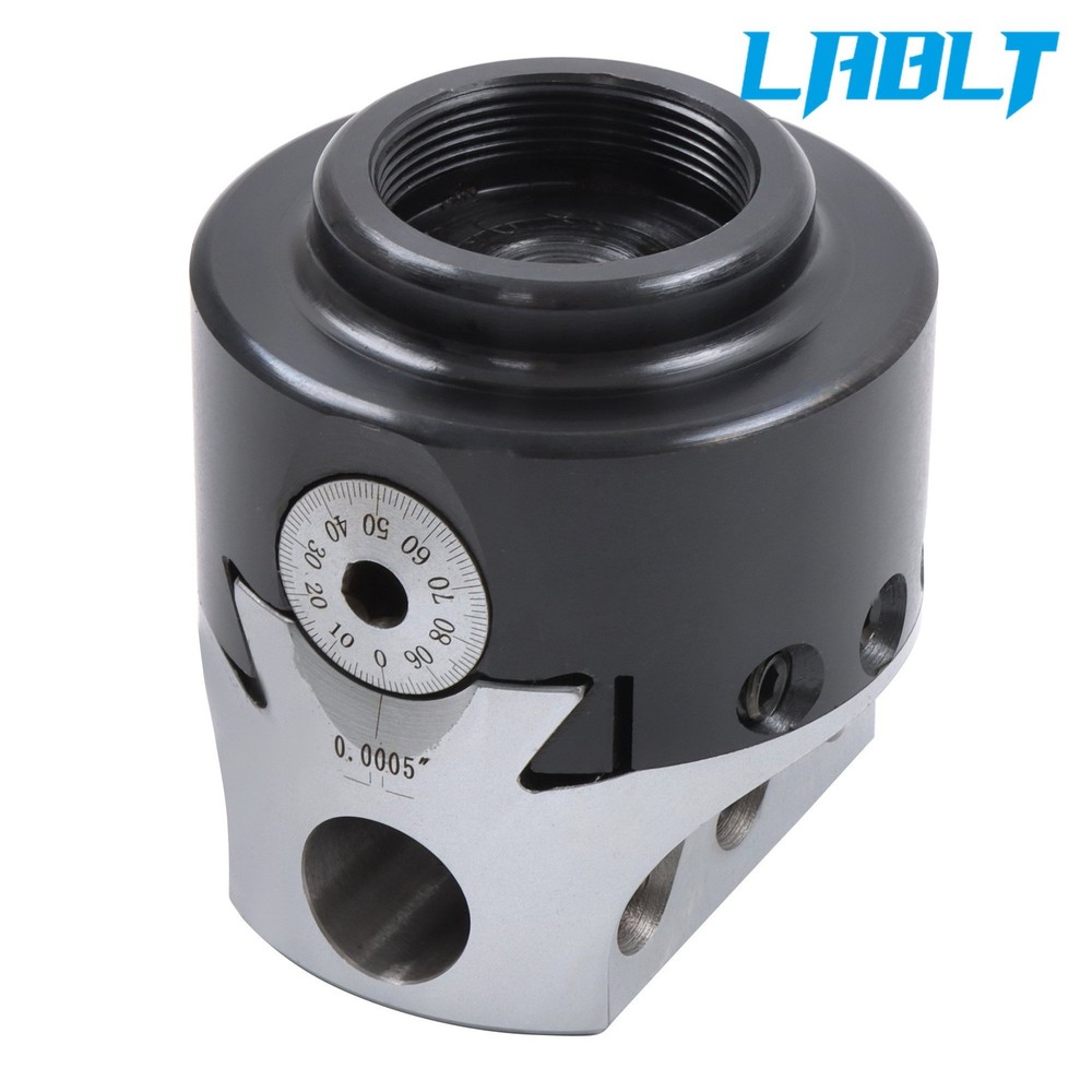 LABLT 3" Precision Boring Head 0.001 Radius 1" MAX Offset 1-1/2-18" Thread Mount
