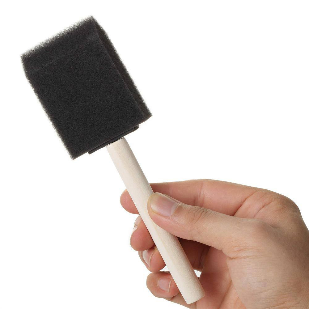 2 In. Foam Paint Brush Set 16-Pack