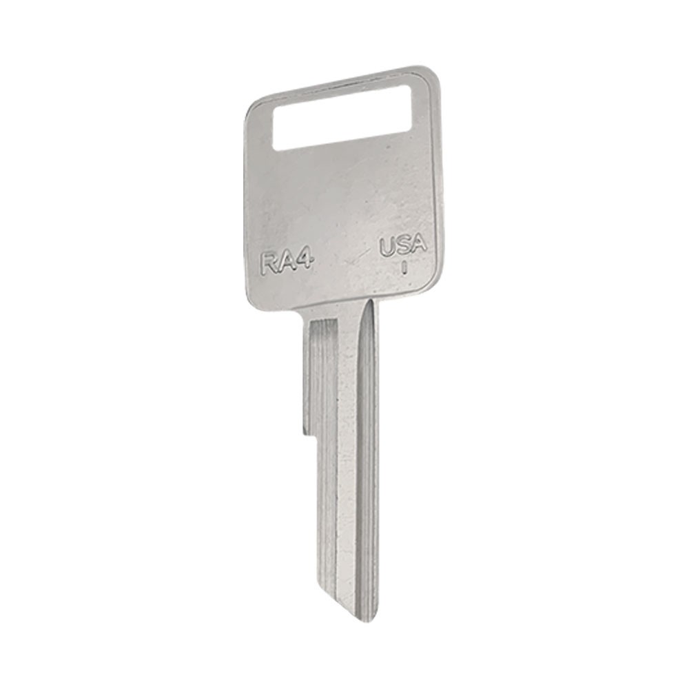 RA4 / 1970AM  Key Blank  Nickel