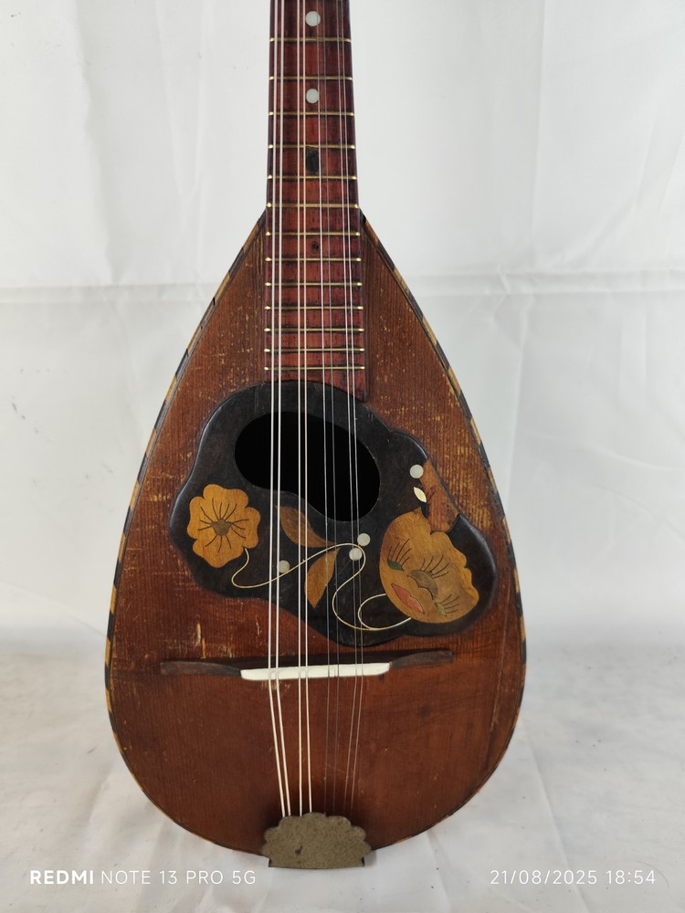Mandolin 4/4 Testori Francesco 1900 Naples 曼陀林 만돌린マンドリン