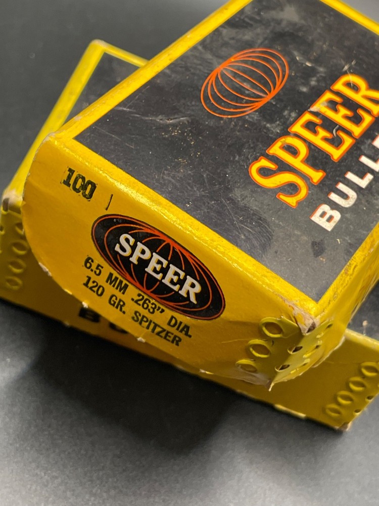 Speer Bullets Boxes Empty 6.5 8